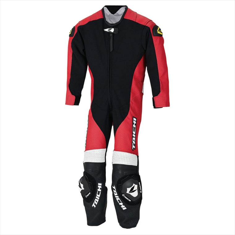 【アールエスタイチ】RSタイチ J-022 キッズ レザースーツ RED （120CM） NXL0221500K120