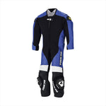 RS TAICHI｜J-022 キッズ レザースーツ 140cm BLUE｜NXL0225500K140