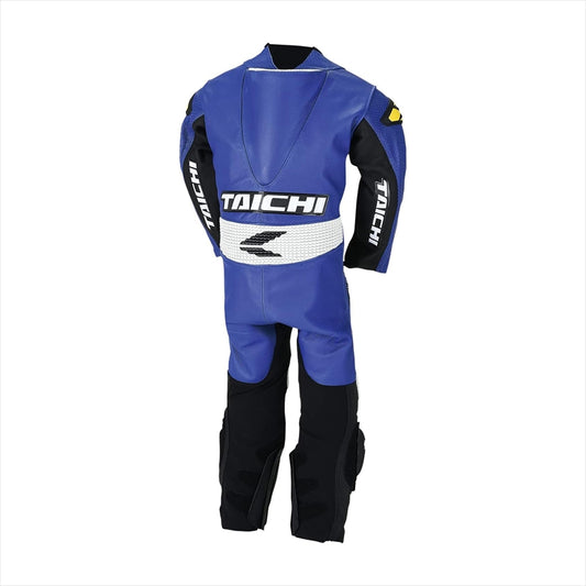RS TAICHI|J-022 キッズ レザースーツ 140cm BLUE|NXL0225500K140
