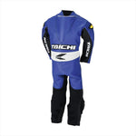 RS TAICHI｜J-022 キッズ レザースーツ 140cm BLUE｜NXL0225500K140