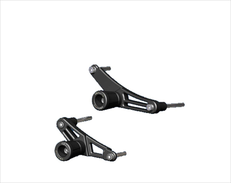 【ジービーレーシング】フレームスライダー                DAYTONA675 06-10/DAYTONA675R 11-12/STREET TRIPLE 07-12 CP675-SET-GBR