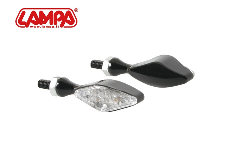 LAMPA(ランパ)｜LAMPA LEDウインカー 汎用 STORM ブラック｜90096
