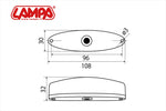 LAMPA(ランパ)｜LAMPA LEDテールランプ 汎用 PORSTER｜90159