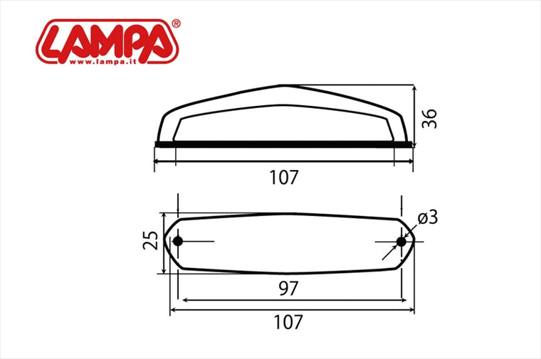LAMPA(ランパ)｜LAMPA LEDテールランプ 汎用 HIROX｜90161