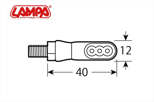 LAMPA(ランパ)|LAMPA LEDウインカー 汎用 NANO|90476
