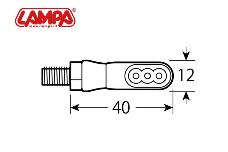 LAMPA(ランパ)｜LAMPA LEDウインカー 汎用 NANO｜90476