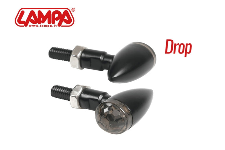 LAMPA(ランパ)｜LAMPA LEDウインカー 汎用 DROP ブラック｜90482