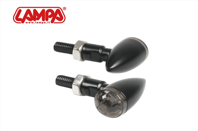 LAMPA(ランパ)｜LAMPA LEDウインカー 汎用 DROP ブラック｜90482