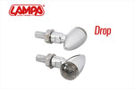 LAMPA(ランパ)｜LAMPA LEDウインカー 汎用 DROP クローム｜90483