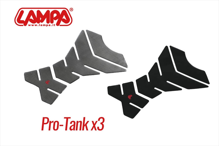 LAMPA(ランパ)｜LAMPA フューエルタンクパット X3 ブラック｜90513