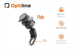 Optiline(オプティライン)｜LAMPA ミラー取付マウント Poleφ10｜90562