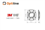 Optiline(オプティライン)｜LAMPA ユニバーサル貼付けアダプター クリア ｜90567
