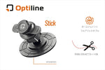 Optiline(オプティライン)｜LAMPA 貼り付けマウント Stick チタンシリーズ｜91589