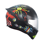 【エージーブイ】AGV K1 009-WHITE ZOO MATT BLACK　＃S 8051019331397