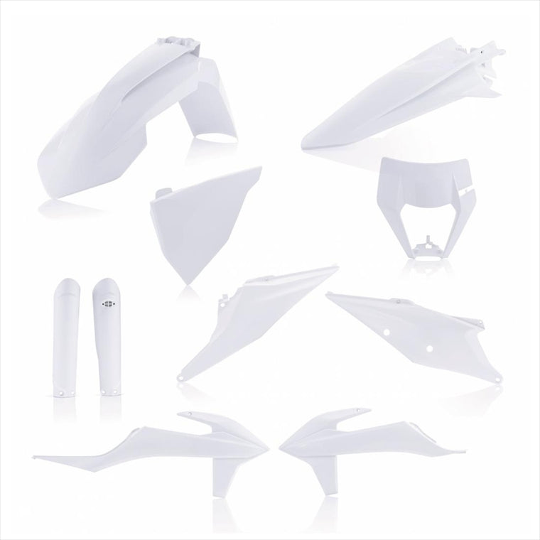 アチェルビス｜FULLプラスチックKIT ホワイト EXC TPI150/250/300 EXC-F250/350/450/500 20-23｜AC-24054WH