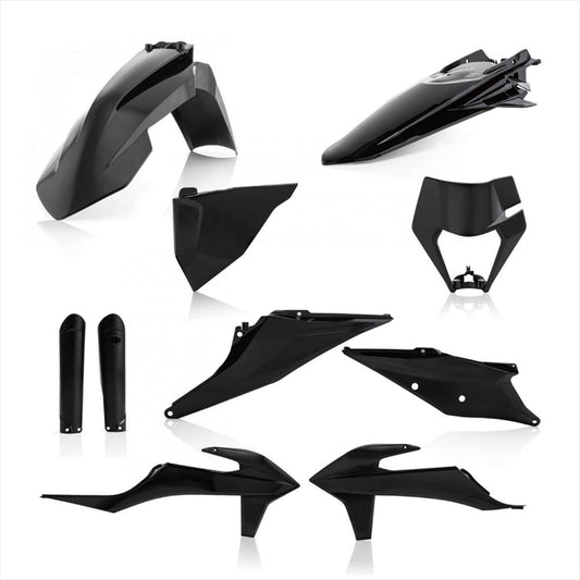 アチェルビス｜FULLプラスチックKIT ブラック EXC TPI150/250/300 EXC-F250/350/450/500 20-23｜AC-24054BK