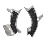 アチェルビス｜X-GRIP フレームプロテクター GREY/BLACK YZ250F 24/YZ450F 23-24｜AC-25708GY/BK