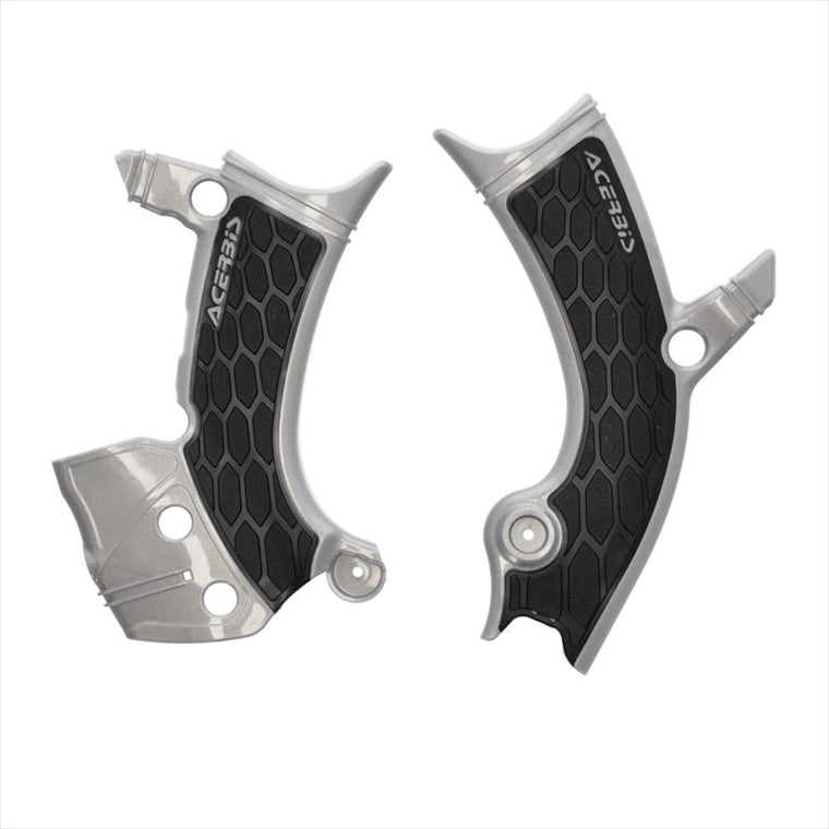 アチェルビス｜X-GRIP フレームプロテクター GREY/BLACK YZ250F 24/YZ450F 23-24｜AC-25708GY/BK