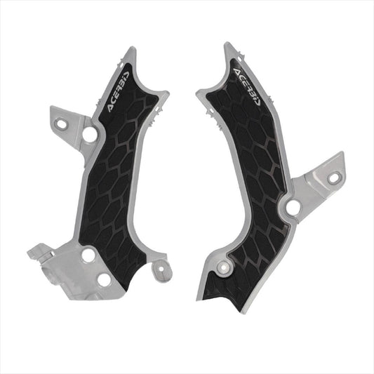 アチェルビス｜X-GRIP フレームプロテクター GRY/BLK KX250 25/KX450 24-25｜AC-26096GY/BK