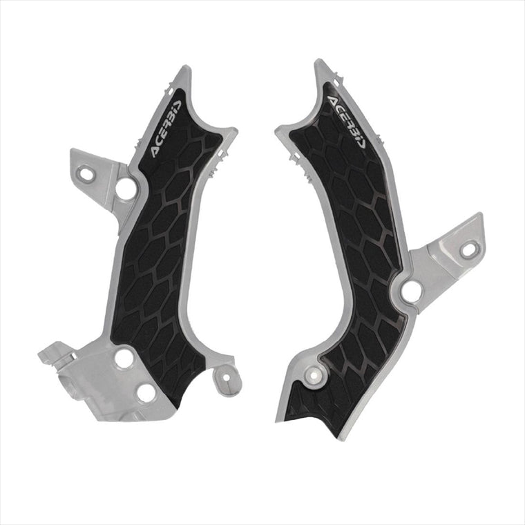 アチェルビス｜X-GRIP フレームプロテクター GRY/BLK KX250 25/KX450 24-25｜AC-26096GY/BK