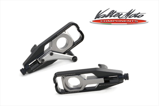 VALTERMOTO COMPONENTS(バルターモトコンポーネンツ)チェーンアジャスター ブラック/ガンメタVMC-TC01Y03
