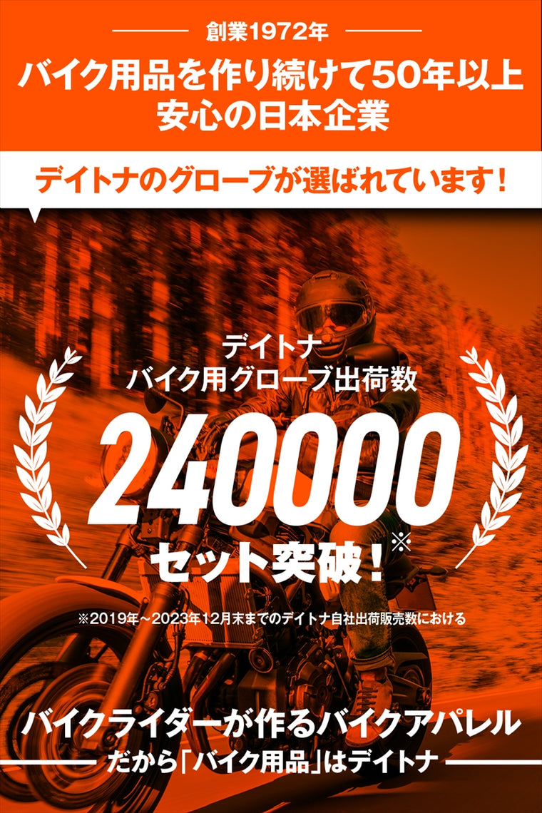 Daytona｜ライアードレザーグローブ ホワイト｜DG-026