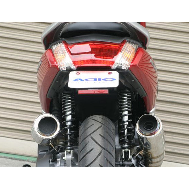 【ADIO】 BB-SHOOTマフラー ステンレス NMAX EBJ-SE86J(2DS2)  BK11207