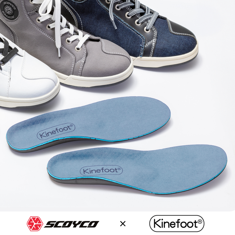 Kinefoot ライディングシューズ用インソール「SCOYCOオリジナル」（SCOYCOシューズを既にお持ちの方、または同時購入の割引価格です）「バイク用高機能インソール」