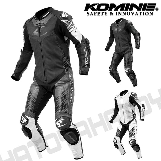 KOMINE S-57 レーシングレザースーツ 02-057