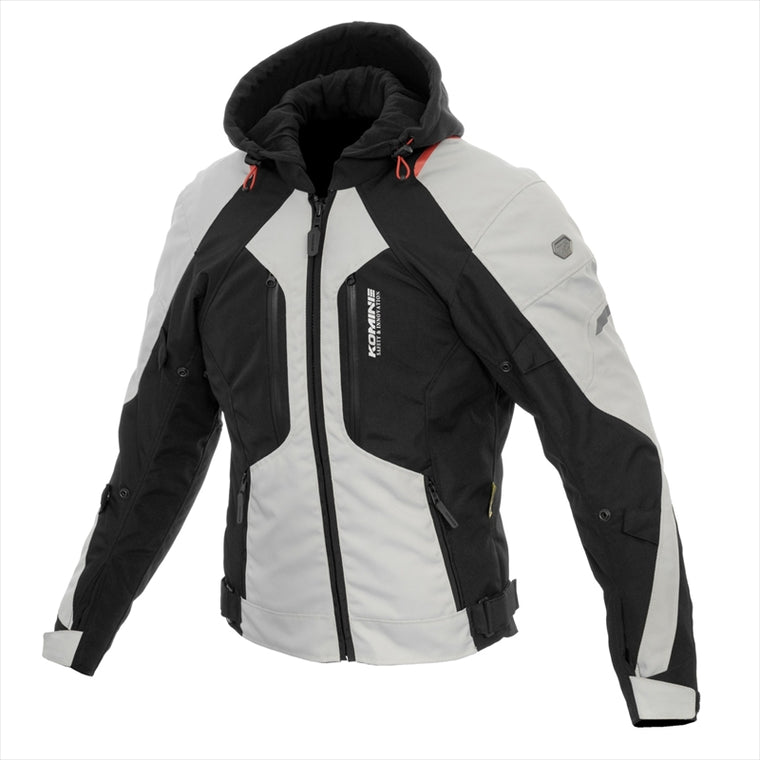 KOMINE｜エニグマG2ウインタージャケット-クオンタム Light Grey Black｜JK-638