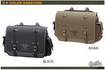 【DEGNER】デグナー ナイロンサドルバッグ カーキ/ブラック 12L 取寄品