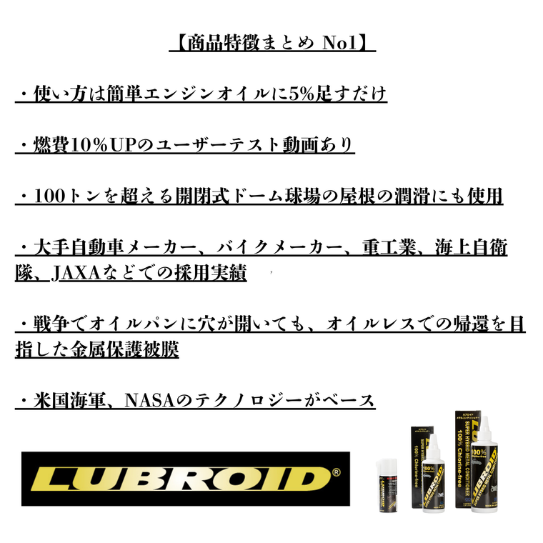 ルブロイド（LUBROID） エンジンオイル添加剤  220ml LE-H2000（便利な軽量カップ付）バイクの湿式クラッチにも対応 アーステック EARTH-TECH