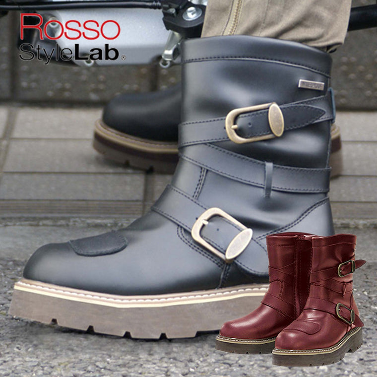 ROSSO STYLELAB|防水ライディングブーツ|ROB-202