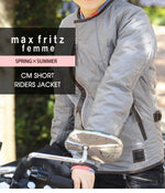 バイク 防寒インナー レディース maxfritz femme LADIES BABY CHECK INNER BLOUSON MFB2075 Mサイズ ブルゾン