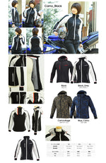 KOMINE コミネ スムースメッシュジャージパーカ ザネ JK-113  Smooth M-Jersey Parka-ZANE バイク ジャケット レディース 人気 おすすめ プロテクター  【送料無料】