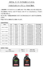 MOTUL｜5100 4T 15W50 20L ペール缶｜112825