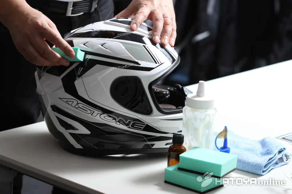 【オプション】ヘルメットセラミックコーティング　ASTONEヘルメット同時購入限定　施工してのお届け　納期約1週間