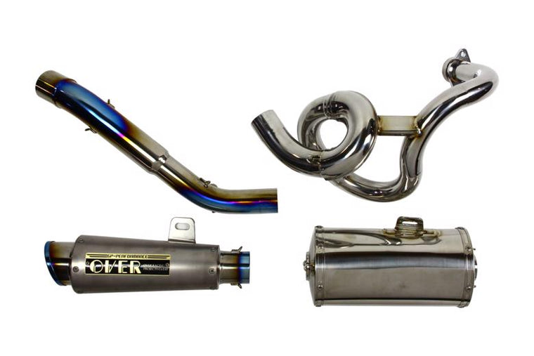 キャンセル在庫OVER GP-PERFORMANCE RSコンプリート Ninja250SL 《オーヴァー 25-68-01》◇Cr◇