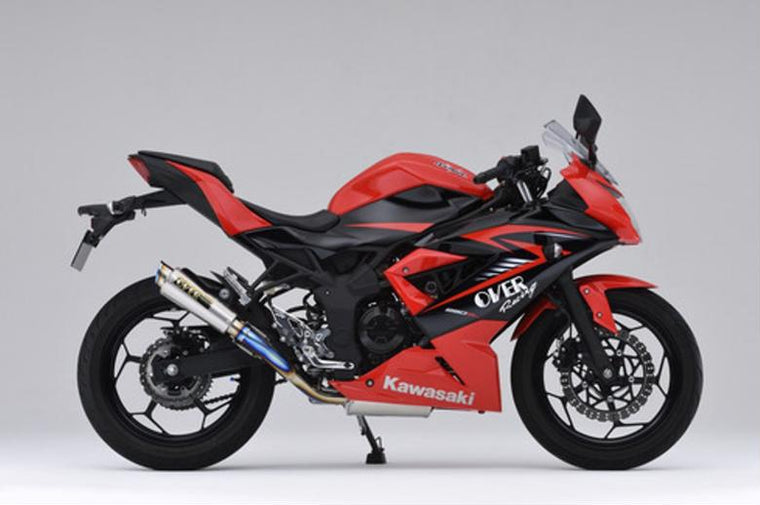 キャンセル在庫OVER GP-PERFORMANCE RSコンプリート Ninja250SL 《オーヴァー 25-68-01》◇Cr◇