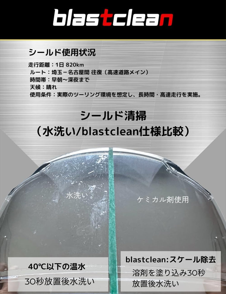 RunWind blastclean(ブラストクリーン)ヘルメット専用携帯ケミカル剤セット rw-006