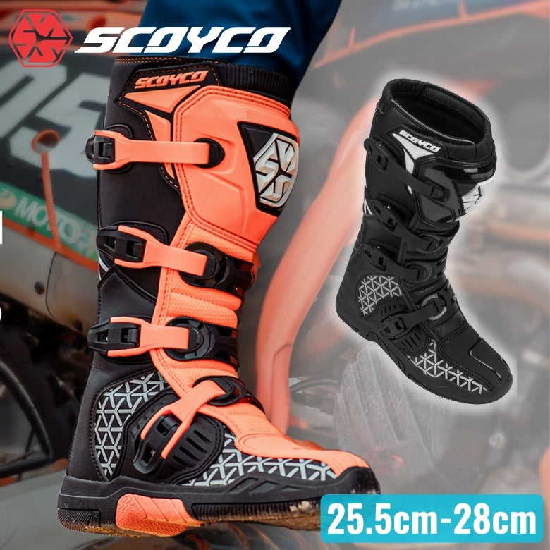 SCOYCOバイクブーツ　27㎝ バイクブーツ - SCOYCO(スコイコ) ライディングブーツ MT038WP
