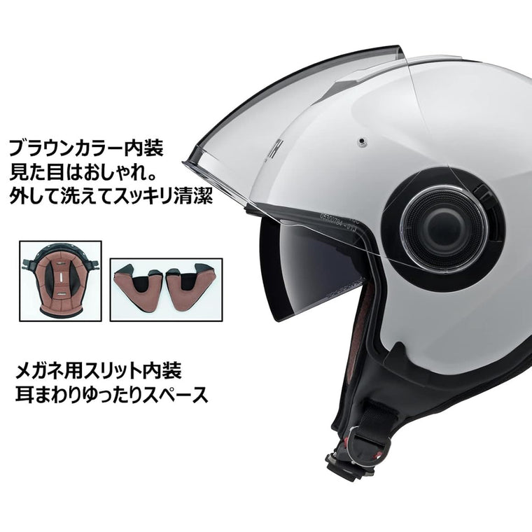 YAHAMA Y\\\'S GEAR｜ジェットヘルメット｜YJ-22 II ZENITH