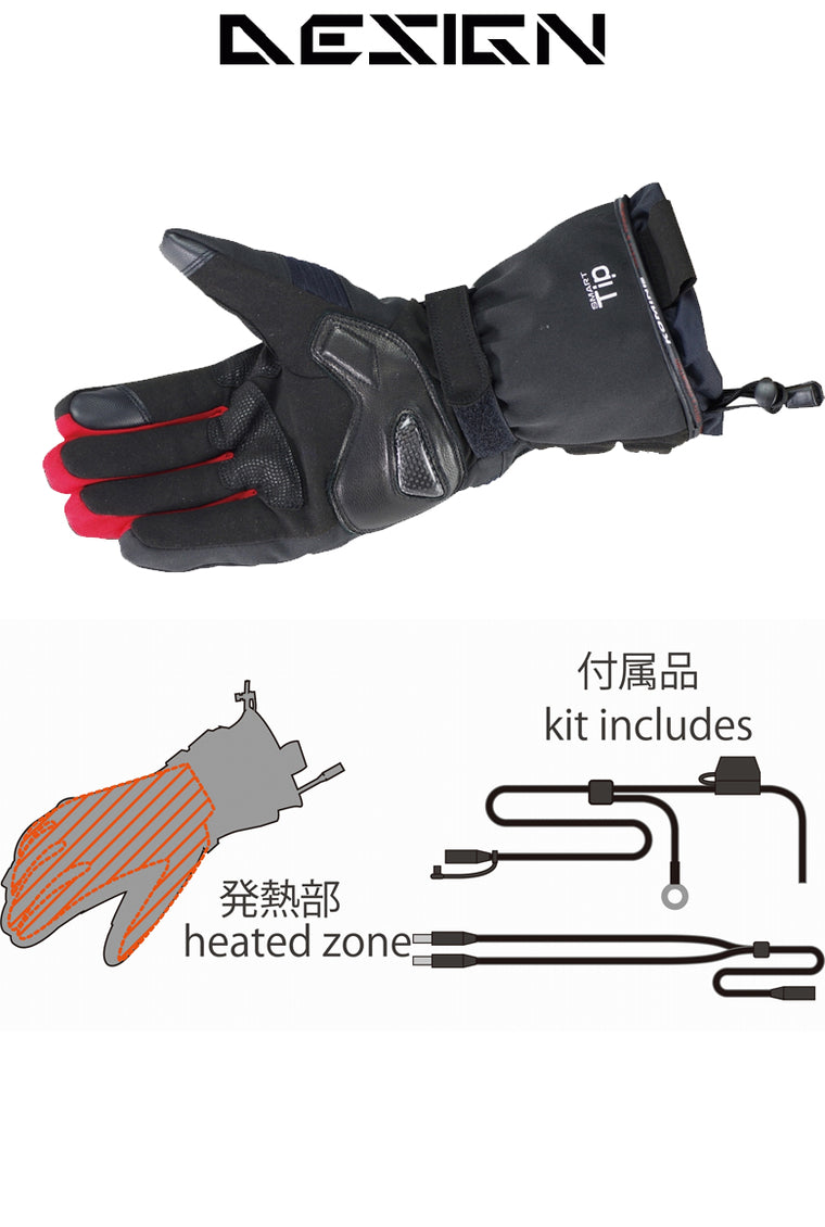 【KOMINE】プロテクトエレクトリックグローブ12V【EK-201】