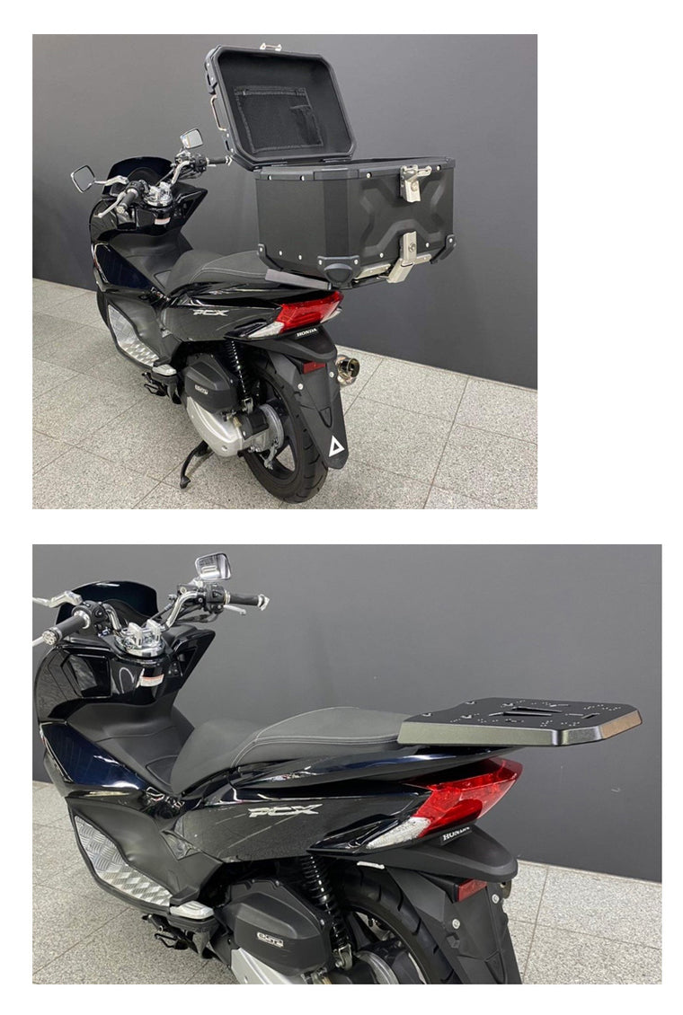 【HARDWORX】ケース＆キャリアSET 45L SIL HONDA PCX【HXNE45S-H02】