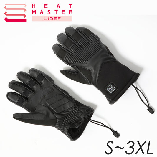 【HEAT MASTER】 12VヒートレザーグローブTYPE-2　2024年秋冬モデル【5100008〜5100013】 ヒートマスター