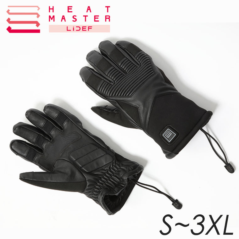 【HEAT MASTER】 12VヒートレザーグローブTYPE-2　2024年秋冬モデル【5100008〜5100013】 ヒートマスター
