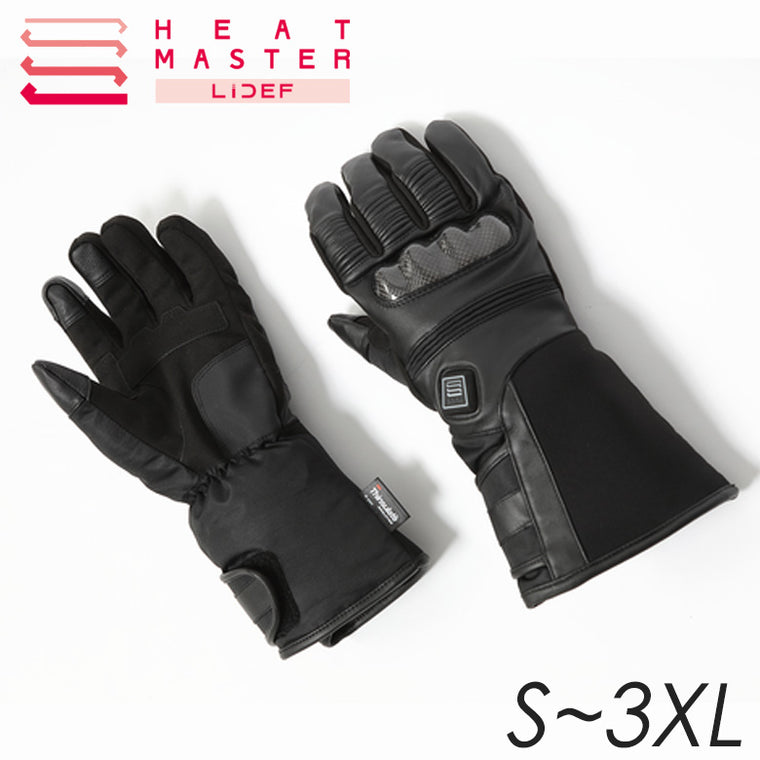 【HEAT MASTER】12Vヒートカーボン スポーツグローブ 2022年秋冬モデル【5100015〜5100020】 ヒートマスター