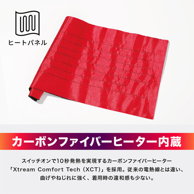 【HEAT MASTER】12Vヒートインナージャケットスポーツタイプ 3.5AMP【5100041〜5100046】 ヒートマスター