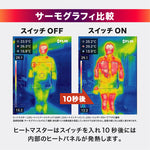 【HEAT MASTER】12Vヒートインナージャケットアーバンタイプ 3.5AMP　2022年秋冬モデル【5100055～5100060】