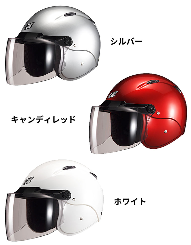 【MARUSHIN】セミジェットヘルメット【M-204】